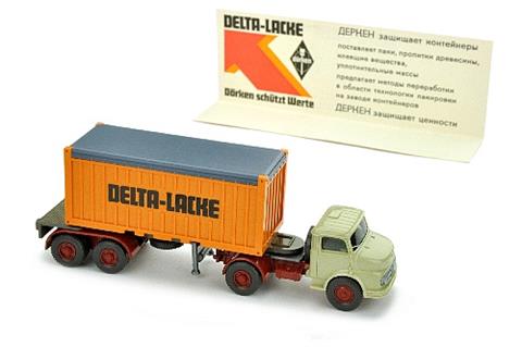 Delta Lacke - Container-LKW MB 1413