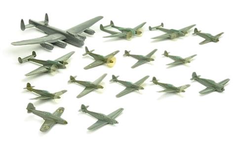 Konvolut 15 Flugzeuge (Vorkrieg)