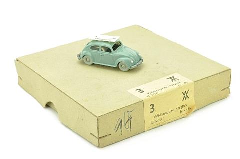 Händlerkarton mit einem VW Käfer (Typ 5)