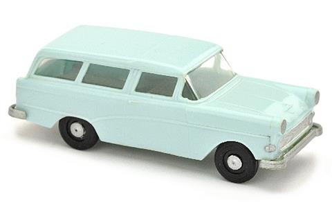 V 147- Opel Caravan 1960, helles pastelltürkis