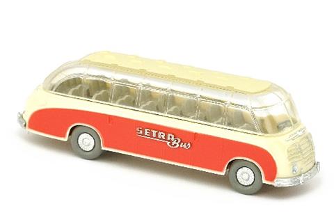 Setra/B - Setra-Bus, cremeweiß/rot