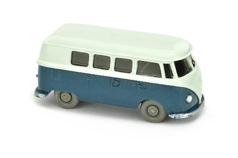 VW T1 Bus (alt), papyrusweiß/d'-azurblau