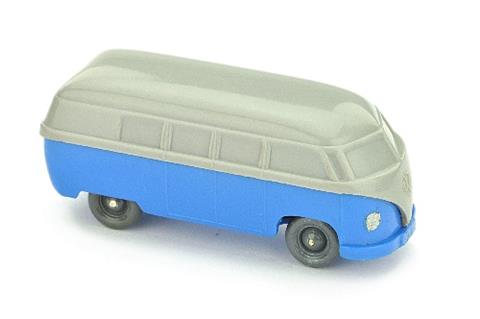 VW T1 Bus (Typ 3), platingrau/himmelblau