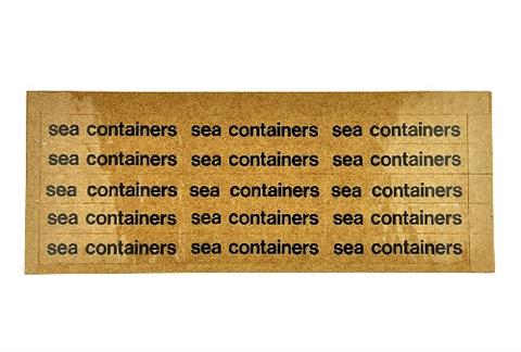 Restposten Folien für Werbemodell Sea Containers