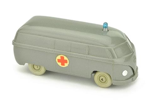Krankenwagen VW Kasten, betongrau