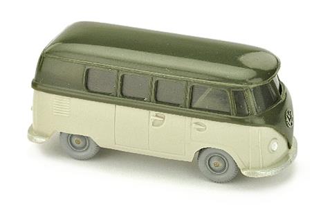 VW T1 Bus (alt), olivgrün/kieselgrau
