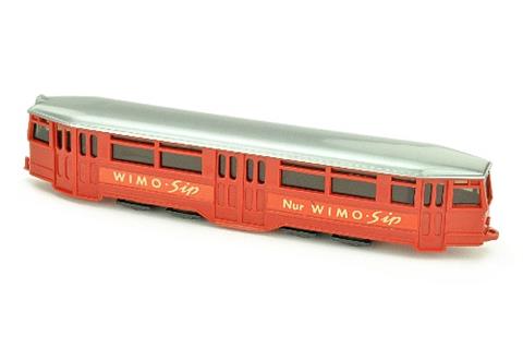 Straßenbahn-Anhänger Wimo Sip, rot