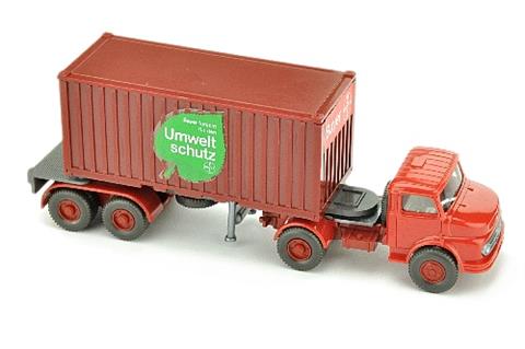 Container-Sattelzug MB 1413 "Bayer"