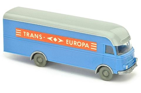 Möbelwagen MB 312 Trans Europa, himmelblau