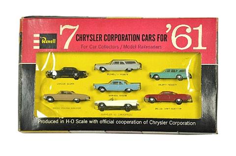 Revell - Sortiment "7 Chrysler cars for 1961"