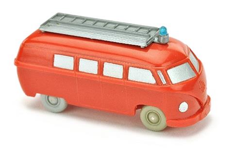 Feuerwehr VW Bus mit Aufbau (gesilbert)