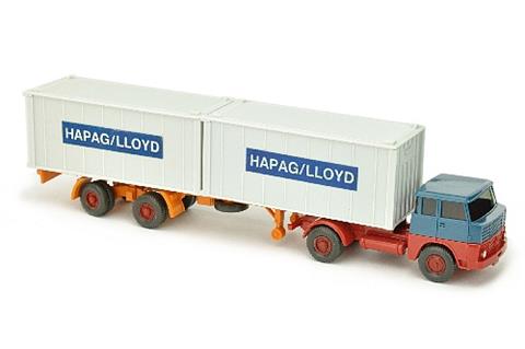 Hapag-Lloyd/6B - Henschel HS 14, azurblau/rot
