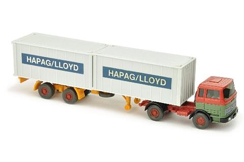 Hapag-Lloyd/2EI - MB 1620, rot/dunkelmaigrün
