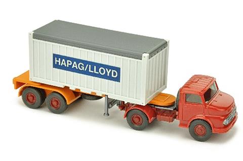 Hapag-Lloyd - MB 1413 open top (Container altweiß)