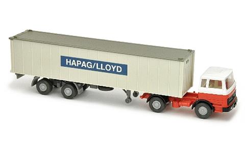 Hapag-Lloyd/2PD - MB 1620, weiß/orangerot