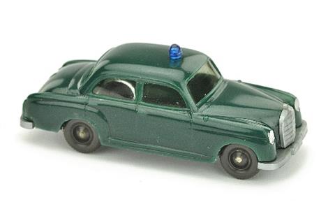 Polizeiwagen Mercedes 180, blaugrün