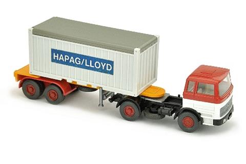 Hapag-Lloyd/3 - Container-Sattelzug MB 1620