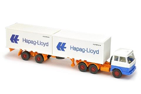 Hapag-Lloyd/7MC - weiß/himmelblau