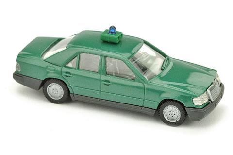 Polizeiwagen Mercedes 260 E, patinagrün
