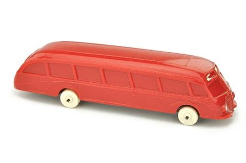 Stromlinienbus (Typ 2), rot (Räder weiß)