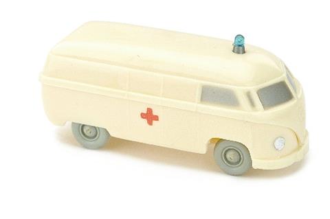 Krankenwagen VW Kasten (Typ 4), cremeweiß
