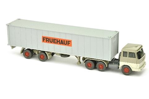 Fruehauf - Container-Sattelzug Hanomag-Henschel