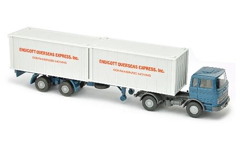 Endicott/1A - Container-LKW MB 1620 (2*20ft)
