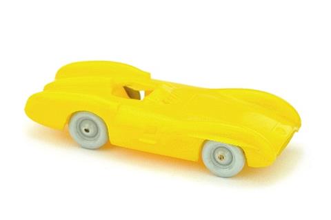 Rennwagen Mercedes Silberpfeil, gelb