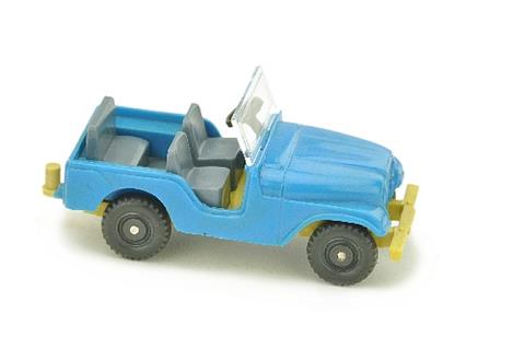 Jeep (Typ 5), himmelblau/blassgelb