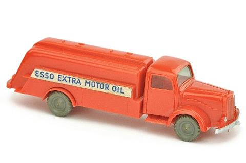 Esso-Tankwagen MB 5000, orangerot ("Extra" blau)