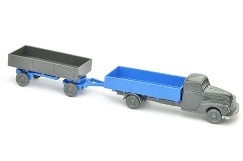 Ford Pritschenzug, d'-basaltgrau/himmelblau