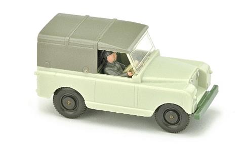 Land Rover, grünlichbeige/dunkelresedagrün