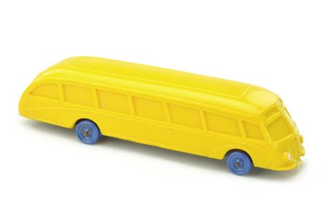 Stromlinienbus (Typ 2), gelb (Räder blau)