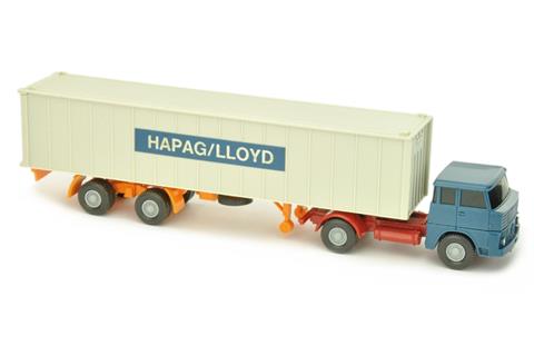 Werbemodell Hapag-Lloyd/6C - HS 14, azurblau