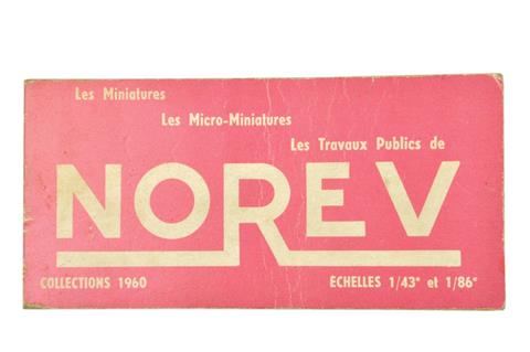 Norev - Preisliste 1960