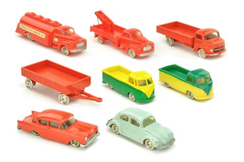 Lego - Konvolut 8 Modelle der 60er Jahre