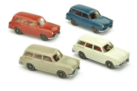 Konvolut 4 VW Variant der 60er Jahre