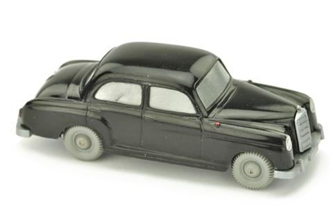 Mercedes 180, schwarz (Verglasung silbern)