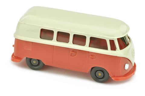 VW T1 Bus (alt), perlweiß/rosé