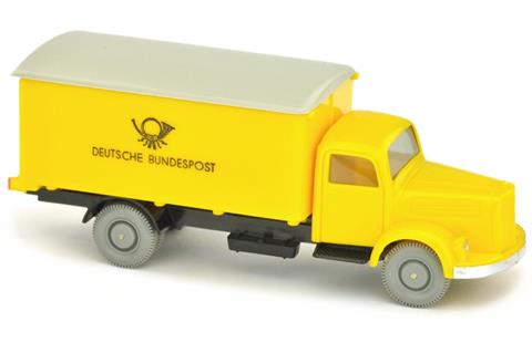 Postwagen MB 3500 Bundespost, gelb/schwarz