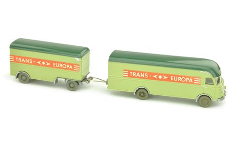 Möbelzug Trans Europa, lindgrün/graugrün