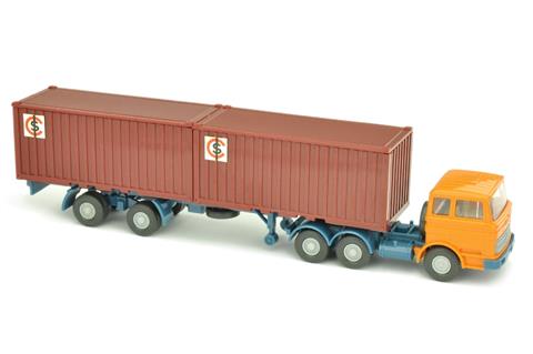 MB 2223 Stahlcontainer ICS (Container braunrot)