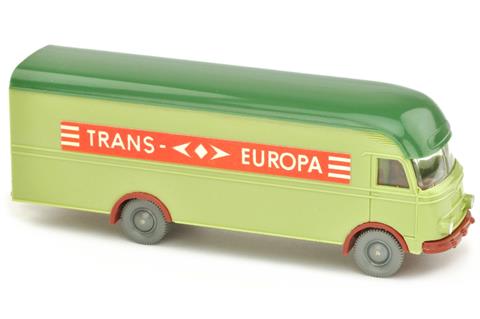 Möbelwagen MB 312 Trans Europa, lindgrün
