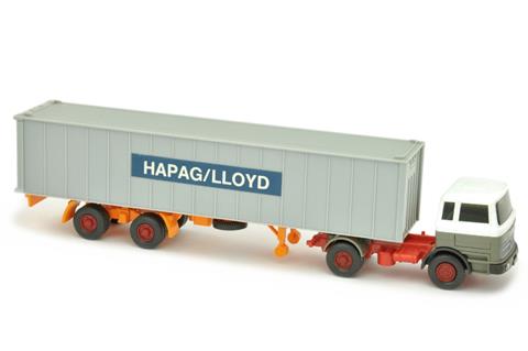 Hapag-Lloyd/2PM - weiß/betongrau