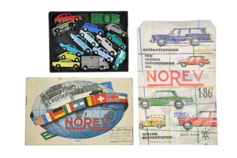Norev - Konvolut 15 PKW der 1950er/60er Jahre