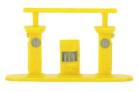 Kleine Tankstelle (Typ 1), gelb