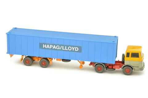 Werbemodell Hapag-Lloyd/2BO (Cont. himmelblau)