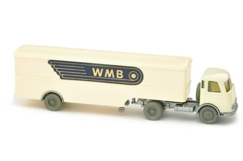 Koffer-Sattelzug Pullman WMB, cremeweiß