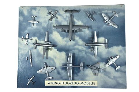 Verkaufshilfe "Wiking Flugzeug Modelle"