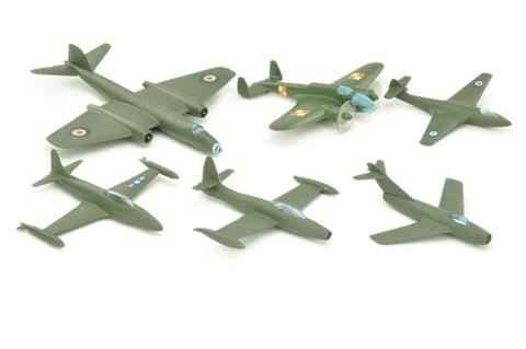 Konvolut 6 Flugzeugmodelle